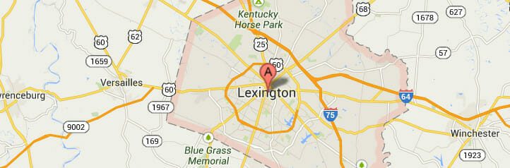 Lexington-map