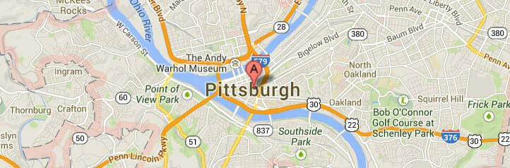 Pittsburgh-map