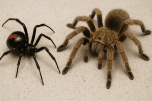Black Widow and Tarantula