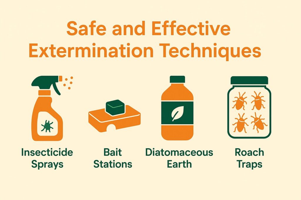 Best Methods for Killing Baby Cockroaches