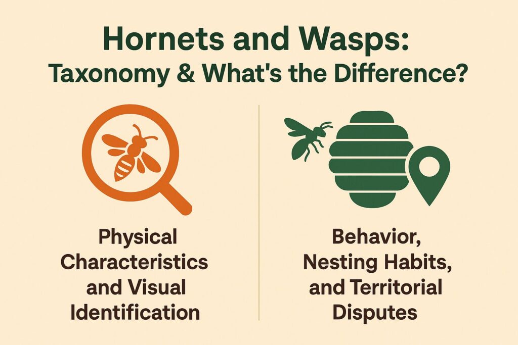 Hornets and Wasps: Taxonomy and What's the Difference?