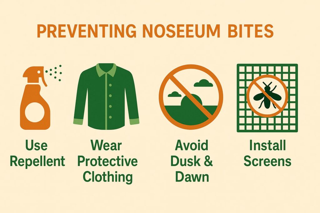Preventing Noseeum Bites