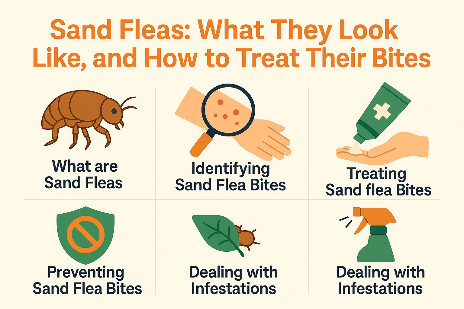 what are sand fleas?