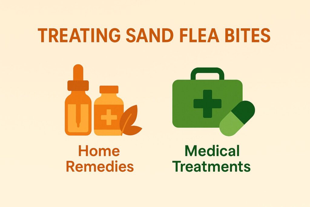 Treating Sand Flea Bites Treating Sand Flea Bites