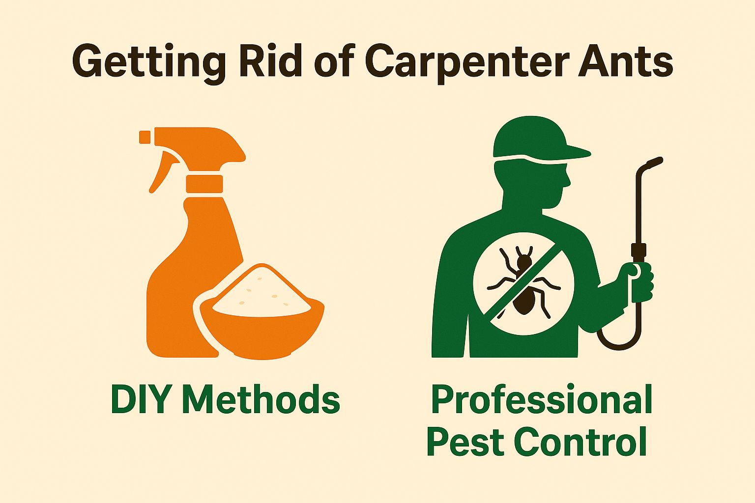 Getting Rid of Carpenter Ants