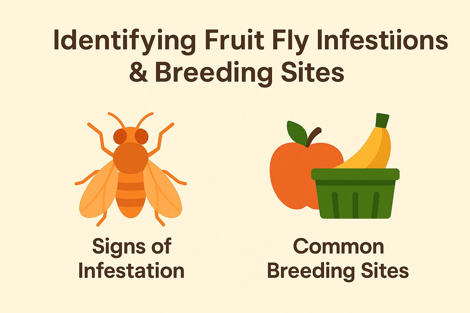 Identifying Fruit Fly Infestations and Pest Identification